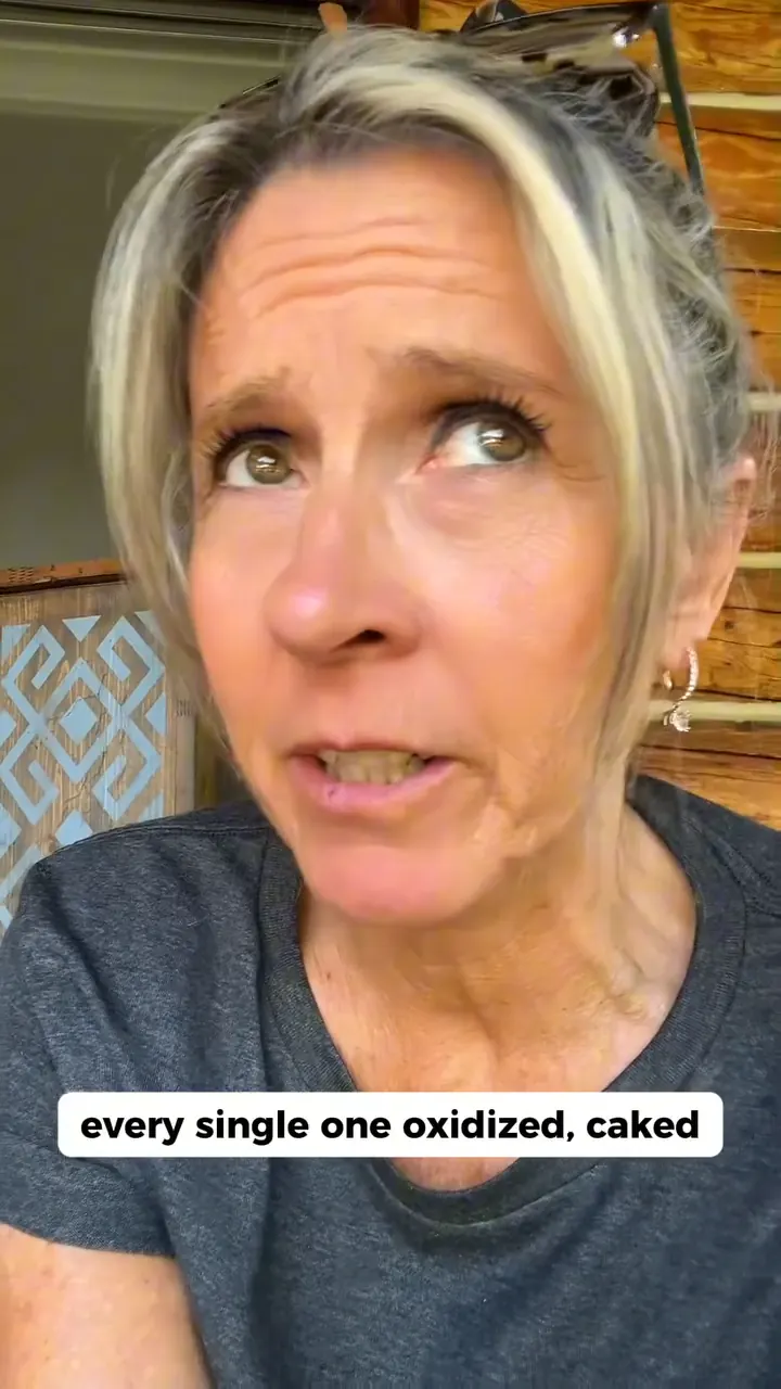 An older woman speaking to camera during a long-form foundation testimonial.